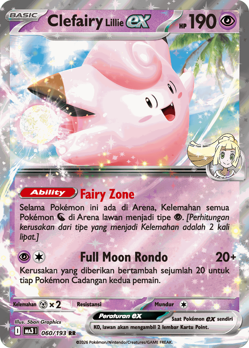 Clefairy <Lillie> ex