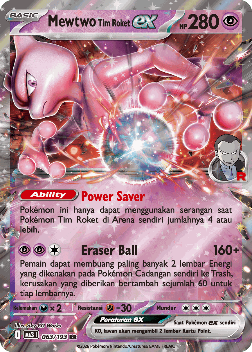 Mewtwo <Tim Roket> ex